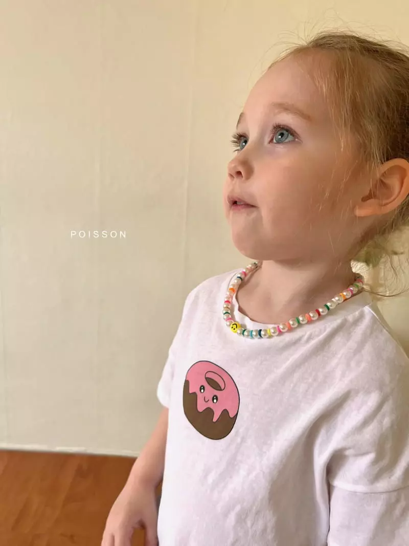 Poisson - Korean Children Fashion - #toddlerclothing - Smile Pearl Necklace - 5