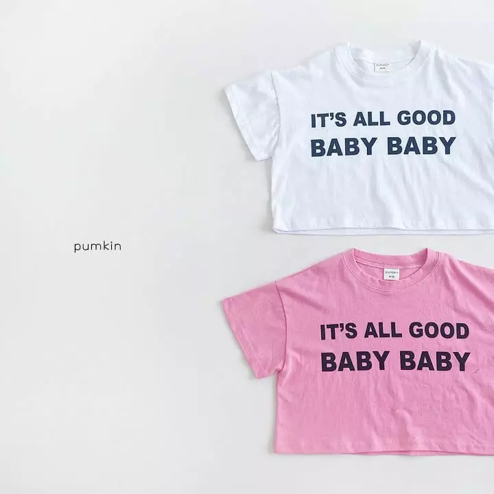 Pumkin - Korean Children Fashion - #fashionkids - Baby Crop Tee - 3