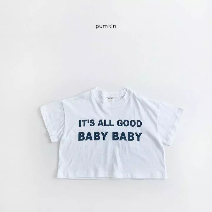 Pumkin - Korean Children Fashion - #fashionkids - Baby Crop Tee - 4