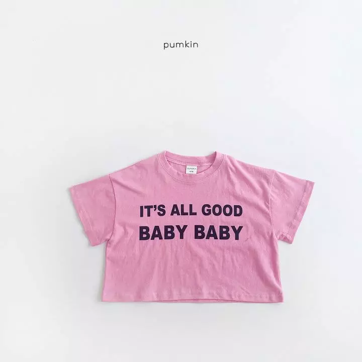 Pumkin - Korean Children Fashion - #kidsstore - Baby Crop Tee - 5