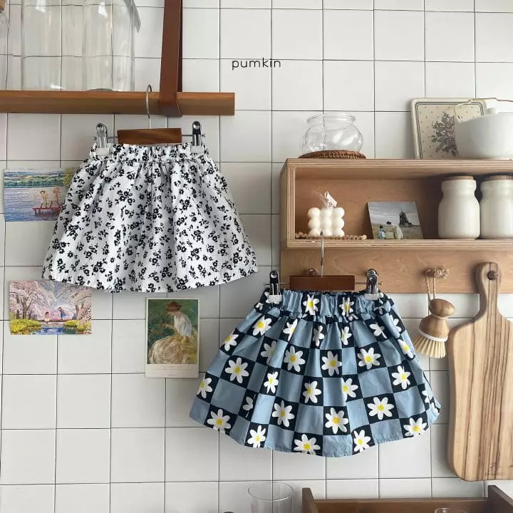 Pumkin - Korean Children Fashion - #kidsstore - Summer Paint Skirt - 3