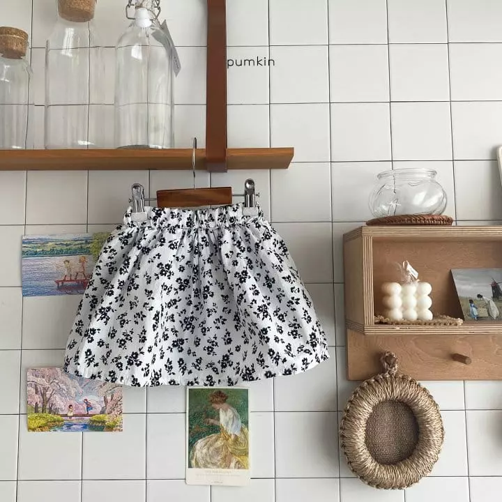 Pumkin - Korean Children Fashion - #kidsstore - Summer Paint Skirt - 4