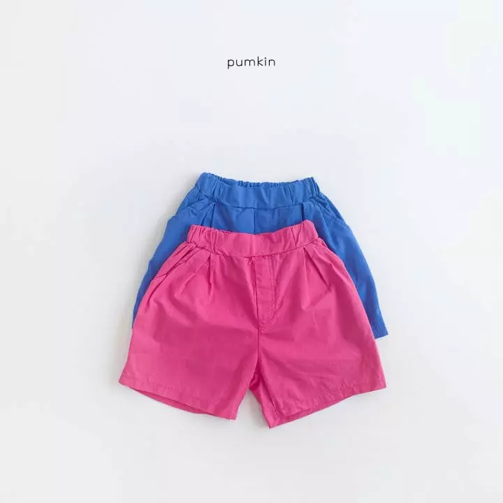 Pumkin - Korean Children Fashion - #littlefashionista - Black Pink Shorts - 7