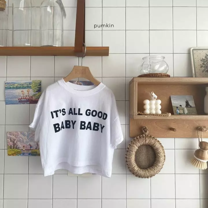 Pumkin - Korean Children Fashion - #magicofchildhood - Baby Crop Tee - 9