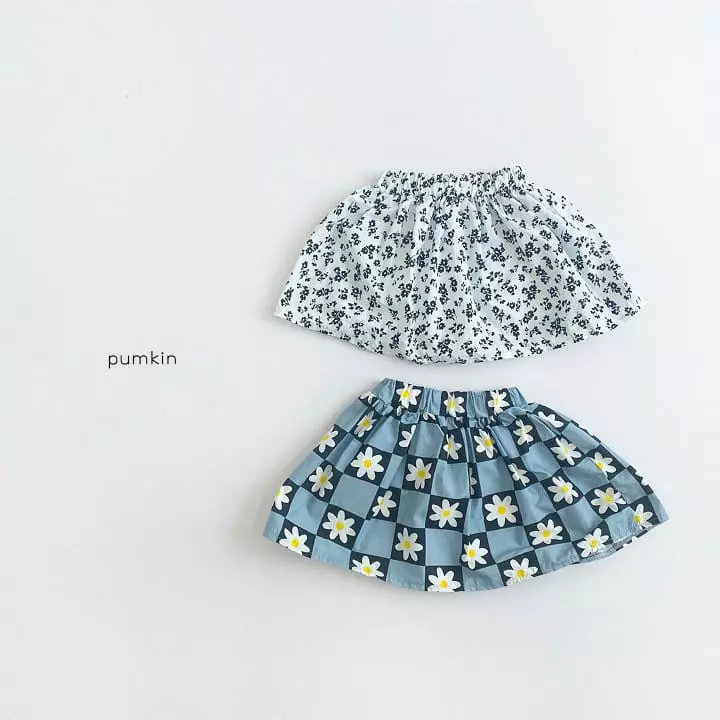 Pumkin - Korean Children Fashion - #magicofchildhood - Summer Paint Skirt - 7