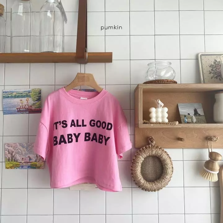 Pumkin - Korean Children Fashion - #minifashionista - Baby Crop Tee - 10
