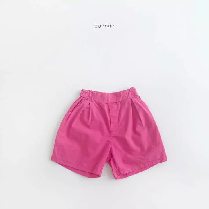 Pumkin - Korean Children Fashion - #prettylittlegirls - Black Pink Shorts - 10