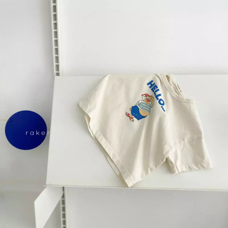 Raker - Korean Children Fashion - #childofig - Hello Tee