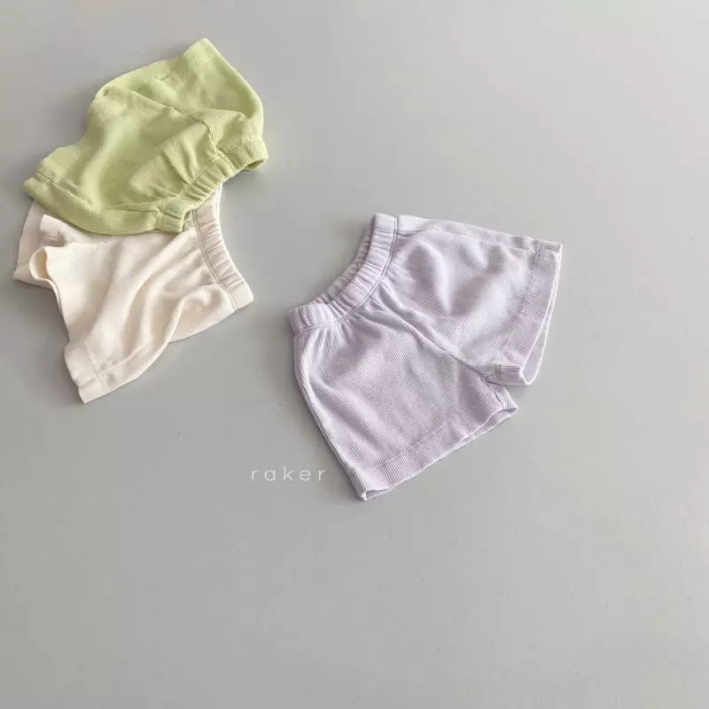 Raker - Korean Children Fashion - #childrensboutique - Peanuts Waffle Top Bottom Set - 4