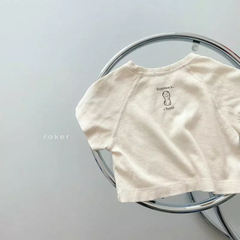 Raker - Korean Children Fashion - #discoveringself - Peanuts Waffle Top Bottom Set - 5