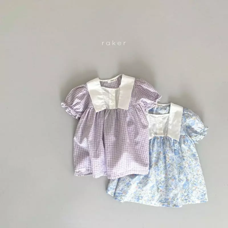 Raker - Korean Children Fashion - #todddlerfashion - Square One-piece