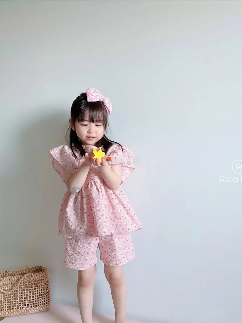 Rica - Korean Children Fashion - #designkidswear - Boner Top Bottom Set - 3