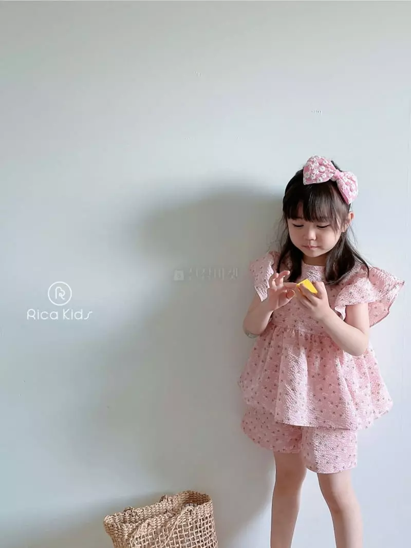 Rica - Korean Children Fashion - #designkidswear - Boner Top Bottom Set - 4