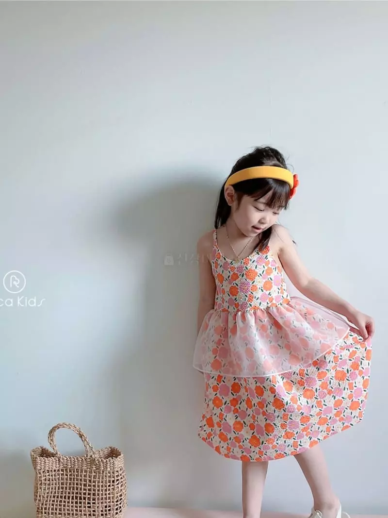 Rica - Korean Children Fashion - #discoveringself - Roman Shu One-piece - 2