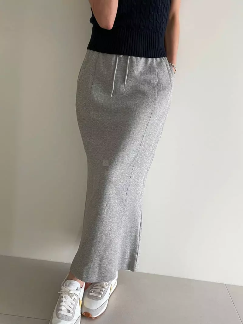 Ripple - Korean Women Fashion - #momslook - Caho Long Skirt