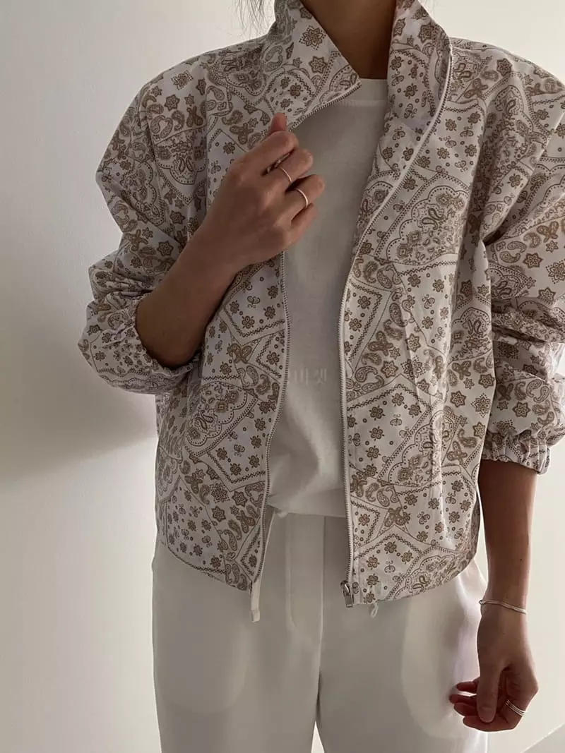 Ripple - Korean Women Fashion - #momslook - Paisely Jumper - 3