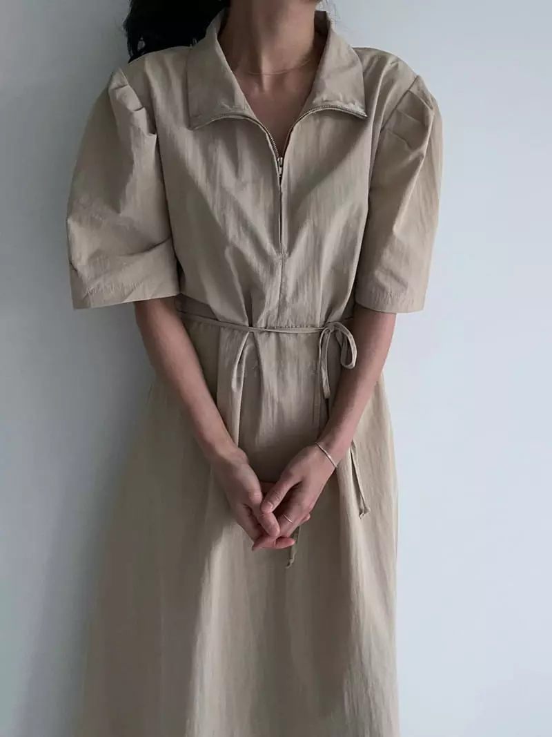 Ripple - Korean Women Fashion - #momslook - Arc One-piece - 10