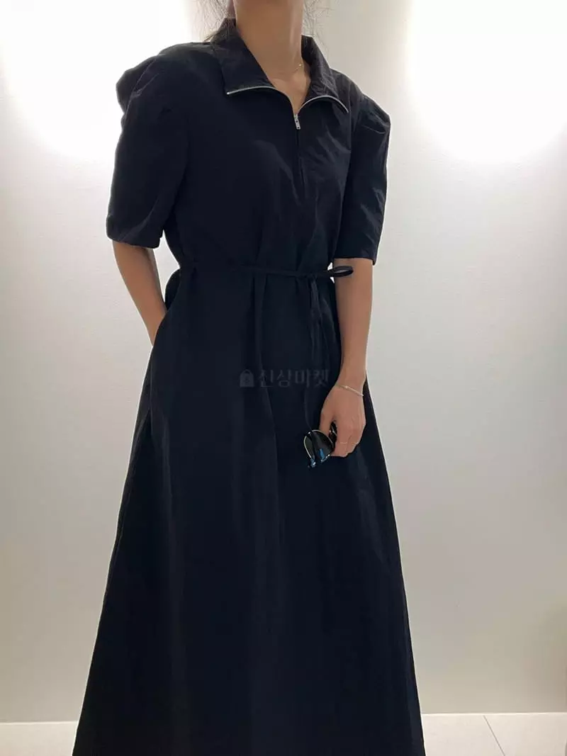 Ripple - Korean Women Fashion - #momslook - Arc One-piece - 12