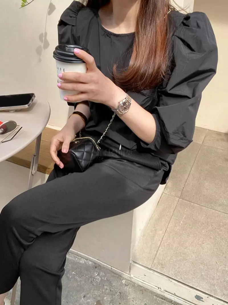 Ripple - Korean Women Fashion - #momslook - Tera Blouse - 11