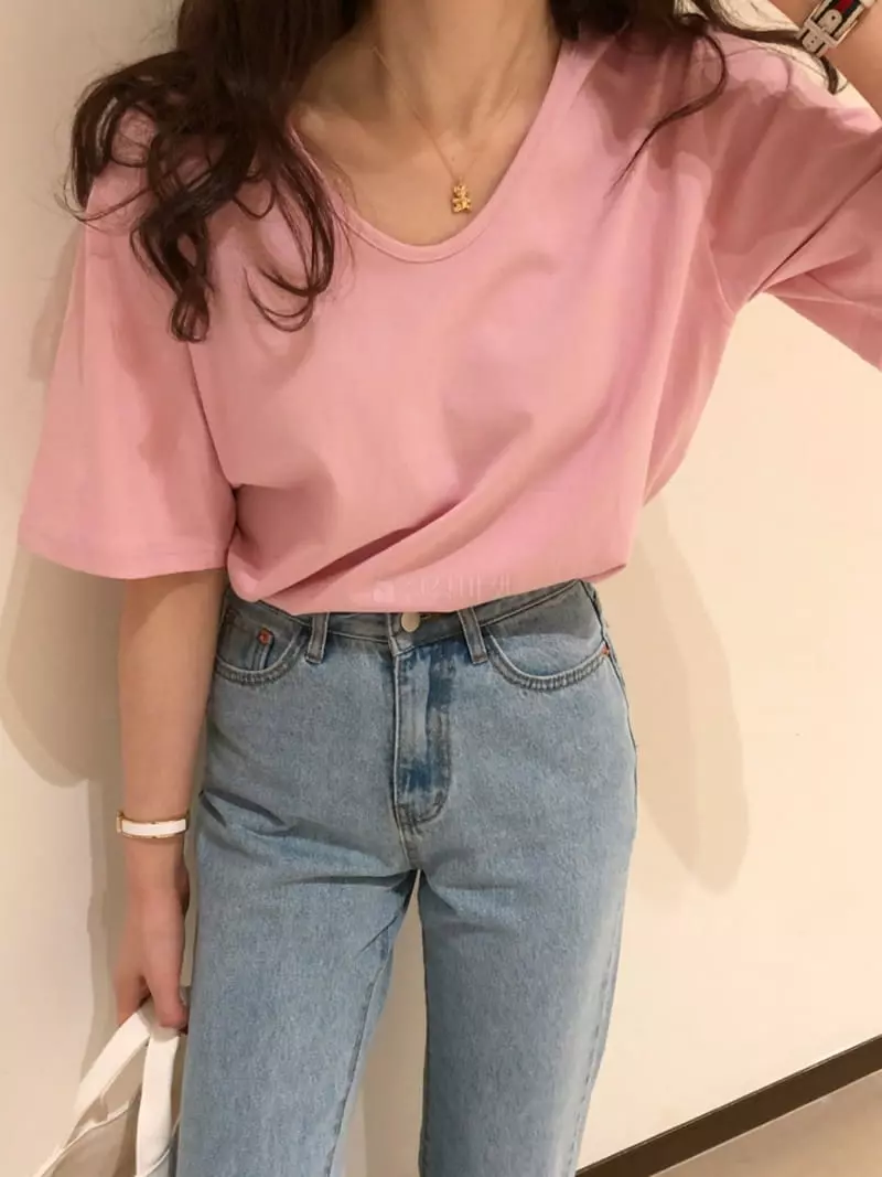 Ripple - Korean Women Fashion - #momslook - Dry Silket Tee - 3