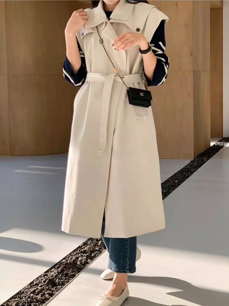 Ripple - Korean Women Fashion - #momslook - Avenue Long Vest