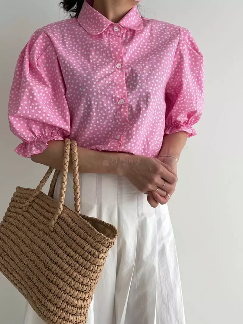 Ripple - Korean Women Fashion - #momslook - May Blouse - 2