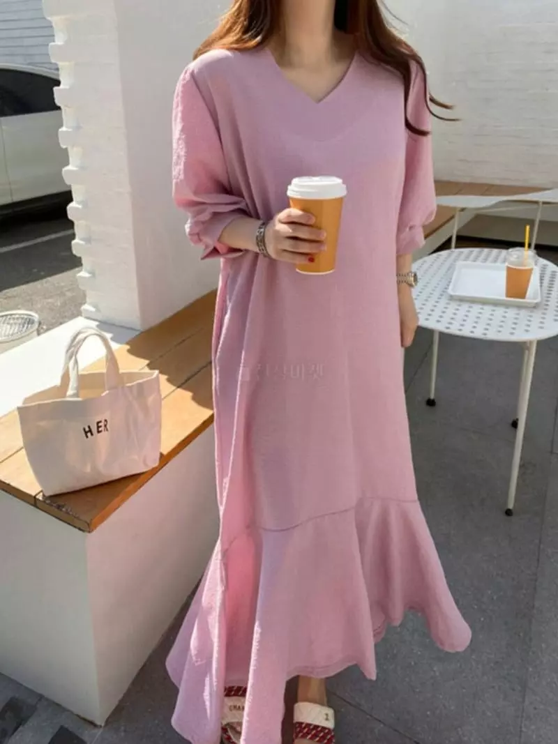 Ripple - Korean Women Fashion - #restrostyle - Hidden One-piece - 3