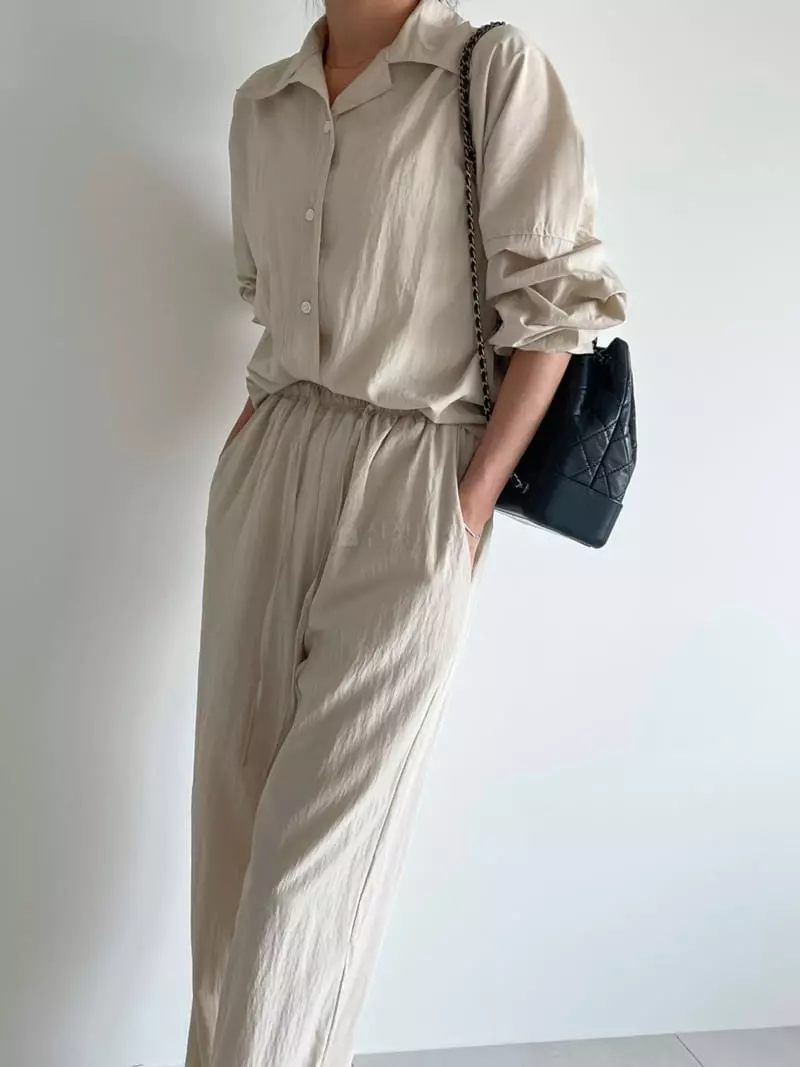 Ripple - Korean Women Fashion - #romanticstyle - From Top Bottom Set - 5