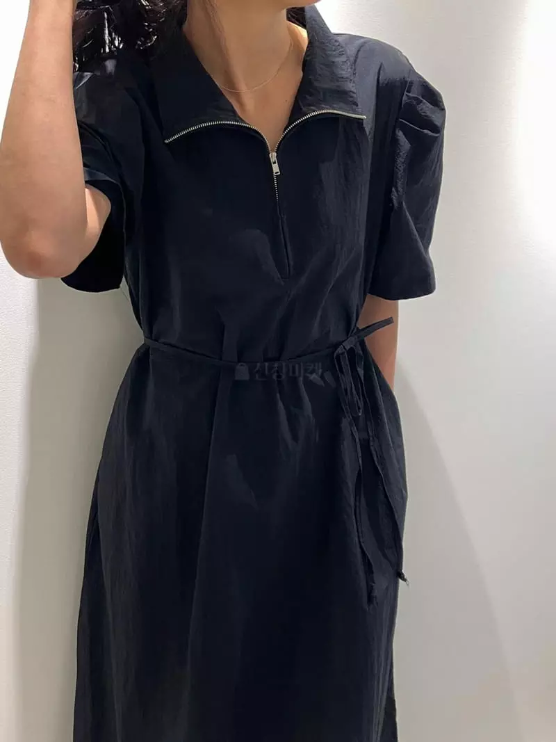 Ripple - Korean Women Fashion - #shopsmall - Arc One-piece - 7
