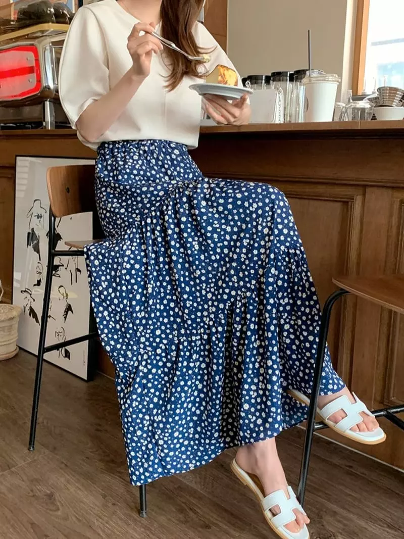 Ripple - Korean Women Fashion - #shopsmall - Date Cancan Skirt