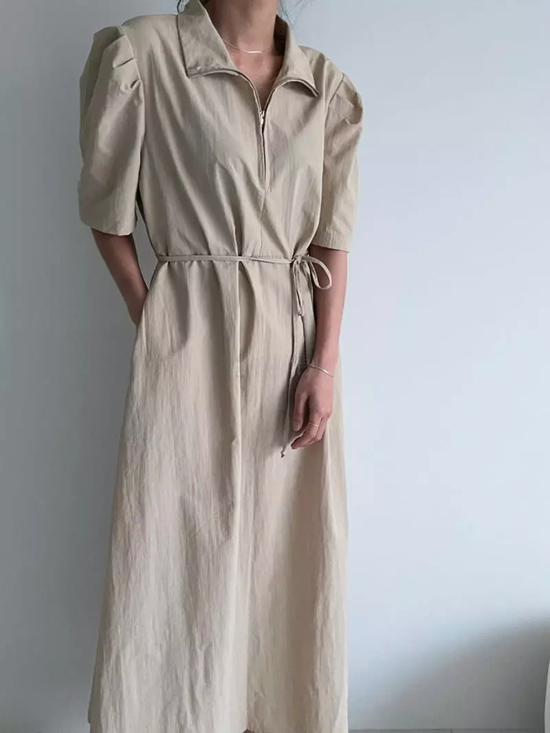 Ripple - Korean Women Fashion - #thatsdarling - Arc One-piece - 8