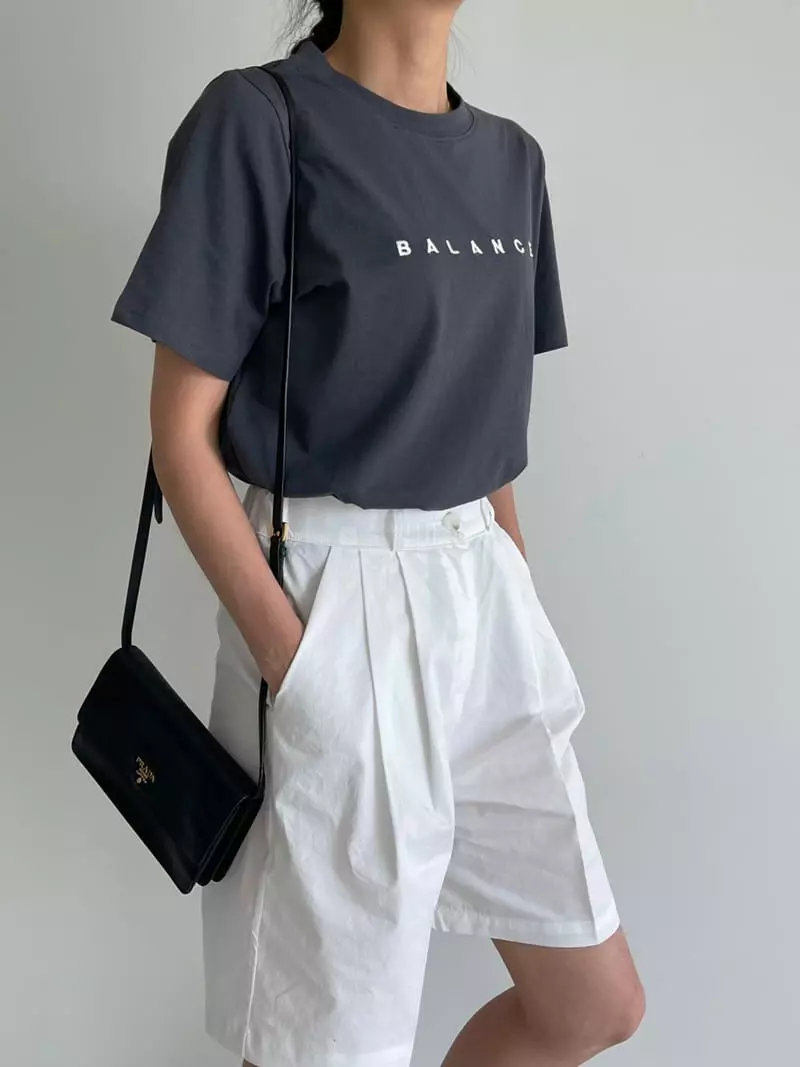 Ripple - Korean Women Fashion - #womensfashion - New Balance Silket Tee - 4
