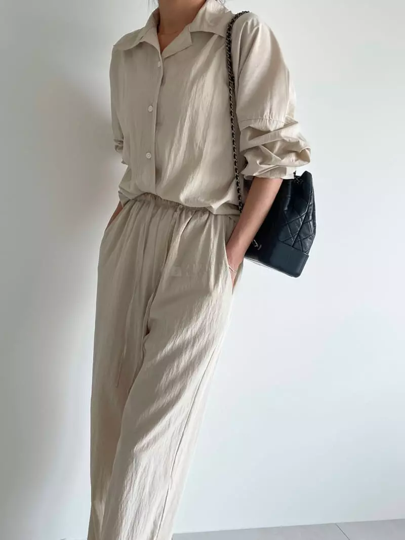 Ripple - Korean Women Fashion - #vintageinspired - From Top Bottom Set