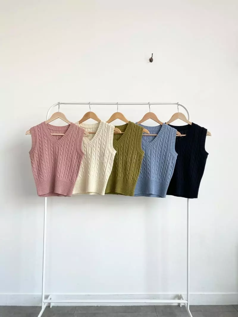 Ripple - Korean Women Fashion - #vintageinspired - Fring Knit - 9