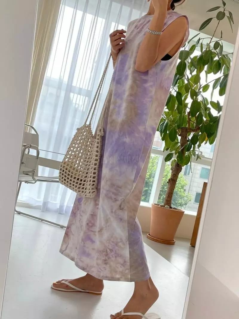 Ripple - Korean Women Fashion - #vintagekidsstyle - Beach Sleeveless One-piece