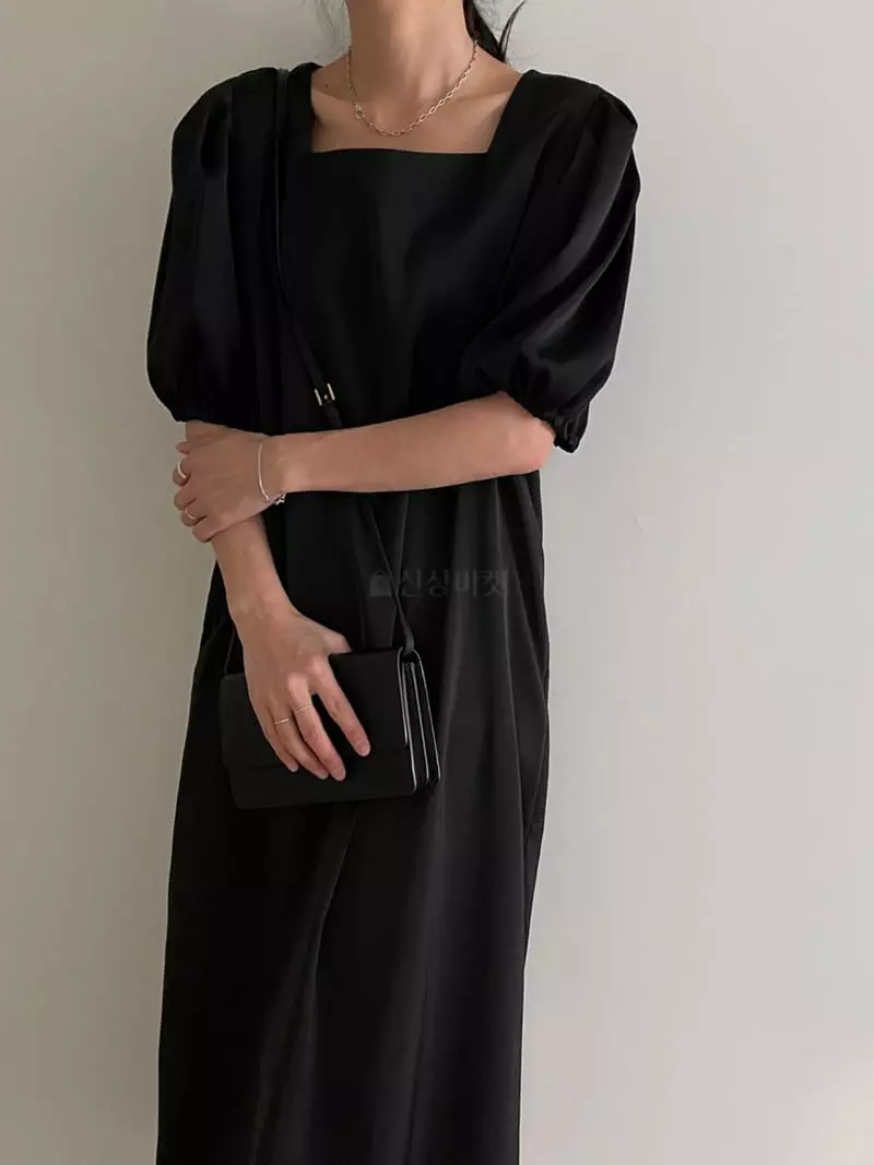 Ripple - Korean Women Fashion - #momslook - Class One-piece - 4