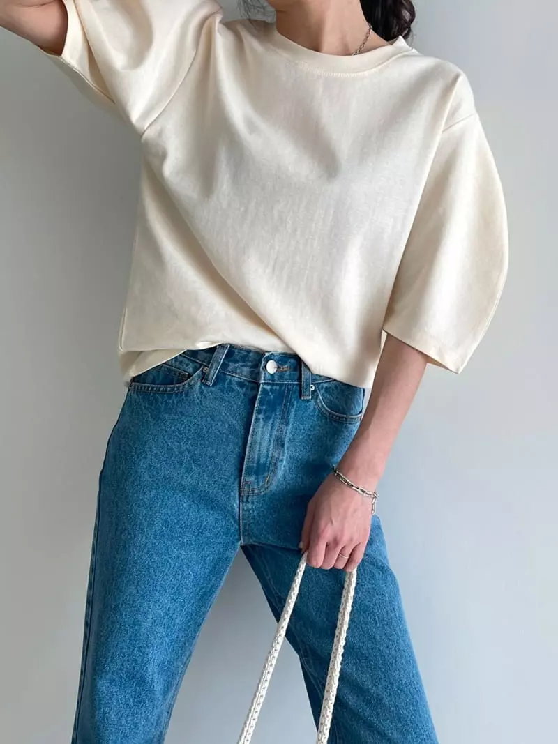 Ripple - Korean Women Fashion - #womensfashion - Valume Tee - 9