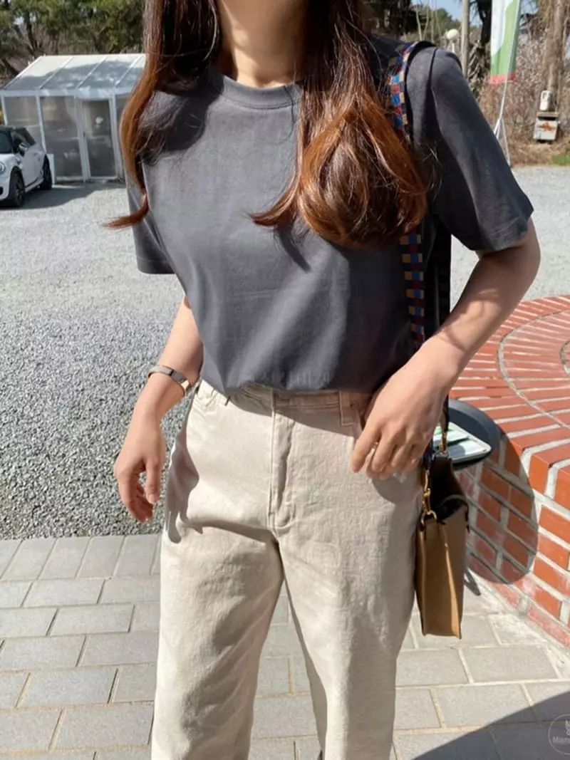 Ripple - Korean Women Fashion - #womensfashion - New Soft Tee - 9
