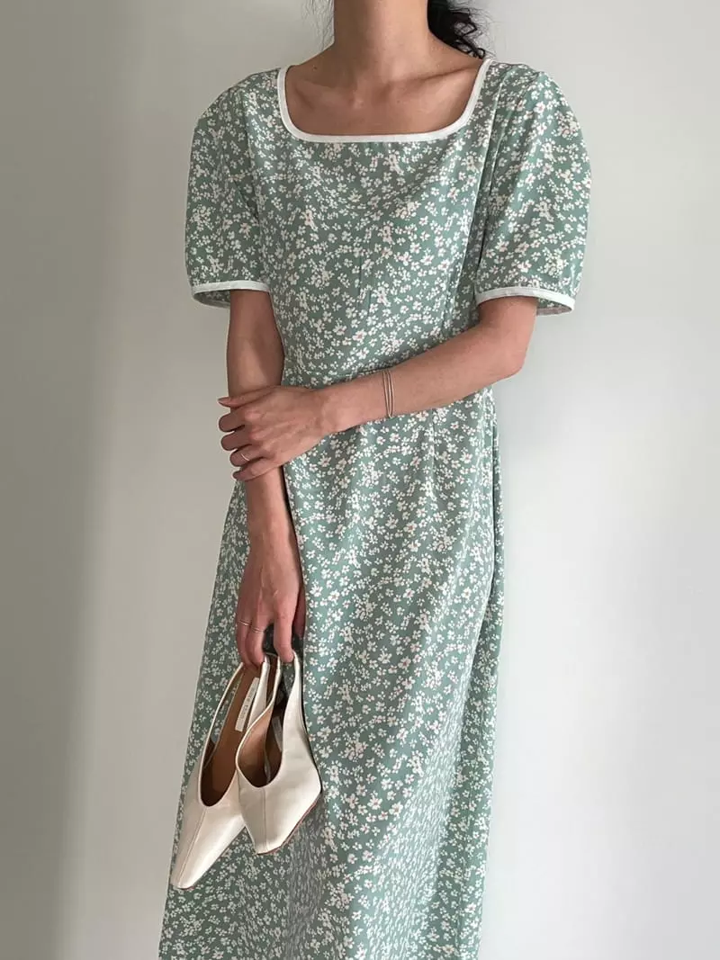 Ripple - Korean Women Fashion - #womensfashion - Flower One-piece - 8