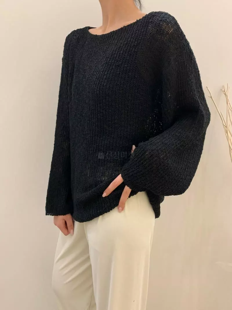 Ripple - Korean Women Fashion - #womensfashion - Slub Knit - 3