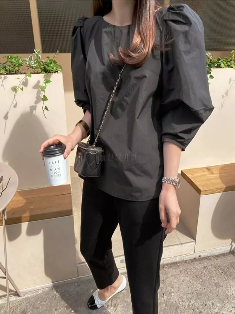 Ripple - Korean Women Fashion - #womensfashion - Tera Blouse - 10