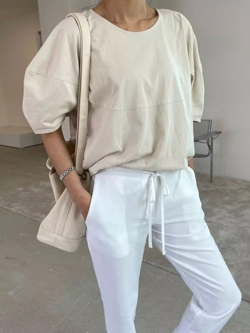 Ripple - Korean Women Fashion - #womensfashion - Lo Silket Tee - 3