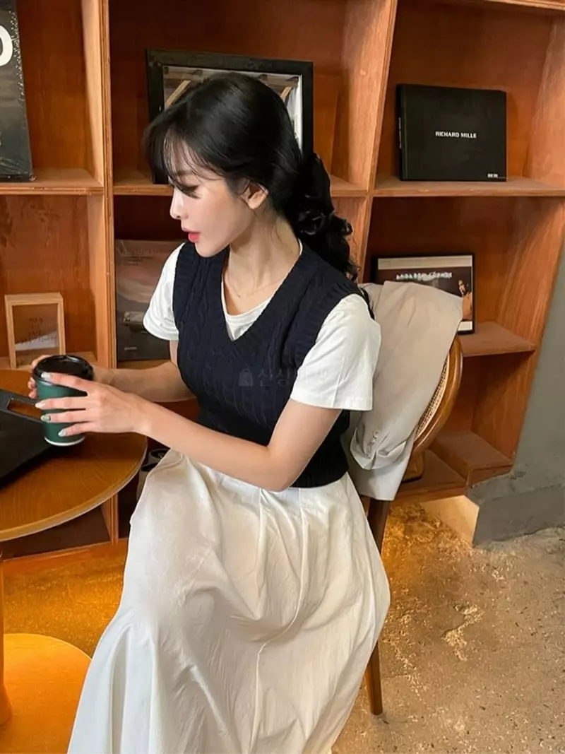 Ripple - Korean Women Fashion - #womensfashion - Fring Knit - 2
