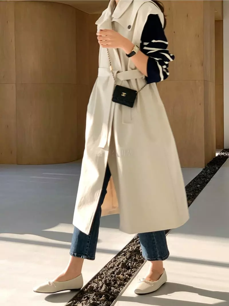 Ripple - Korean Women Fashion - #womensfashion - Avenue Long Vest - 2