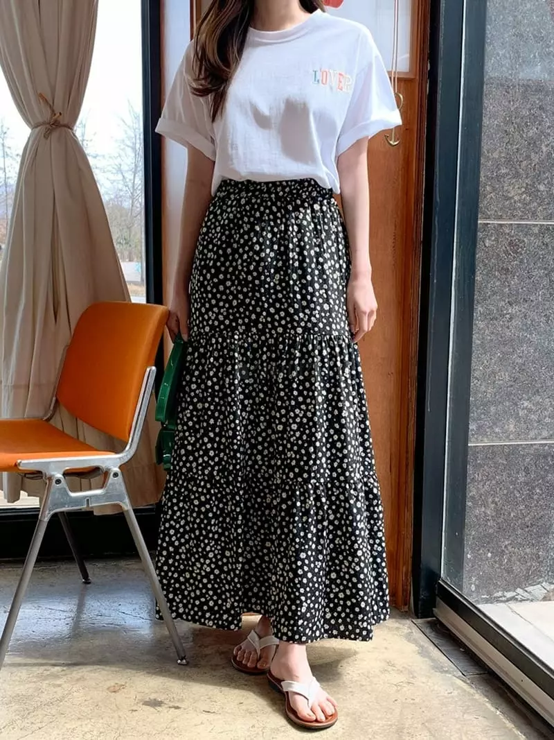 Ripple - Korean Women Fashion - #womensfashion - Date Cancan Skirt - 7