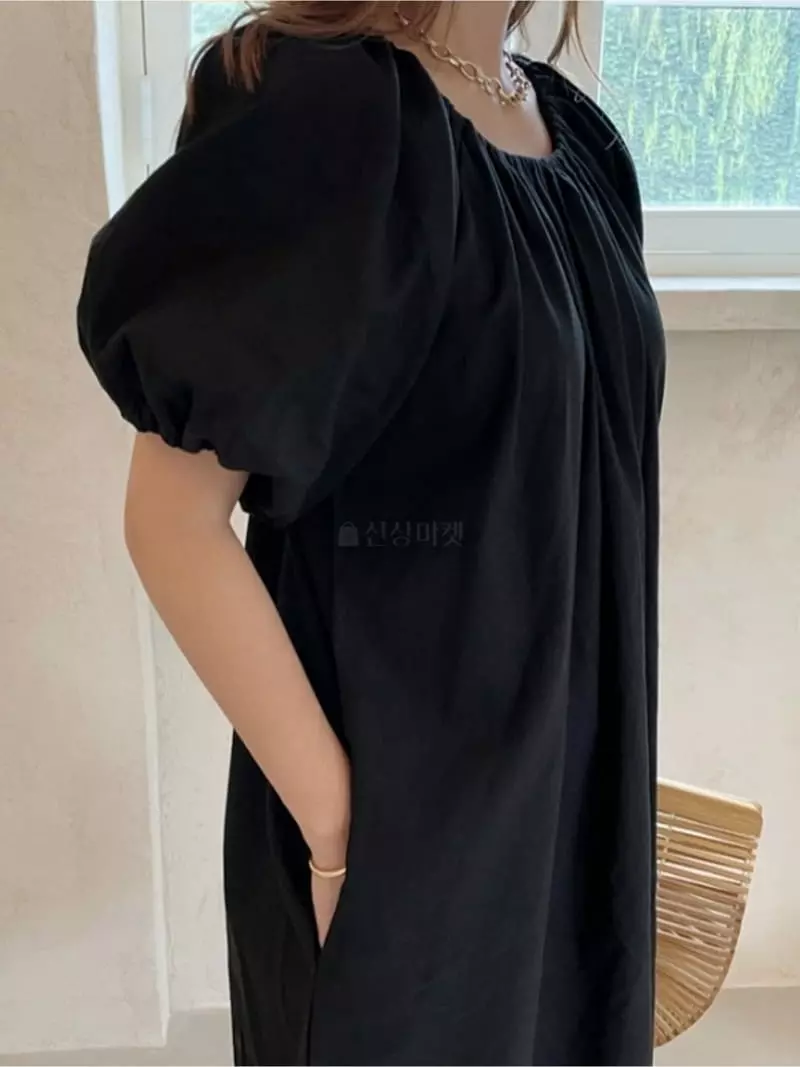Ripple - Korean Women Fashion - #womensfashion - Pie Shoulder One-piece - 8