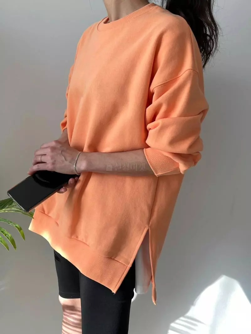 Ripple - Korean Women Fashion - #momslook - Slow Sweatshirt - 4