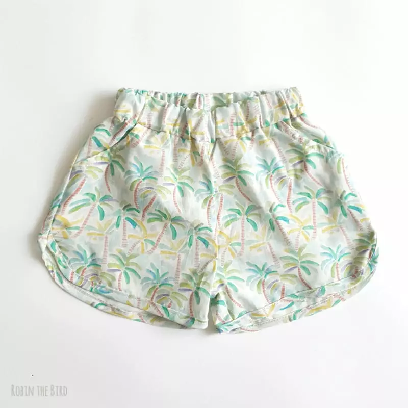 Saerobin - Korean Children Fashion - #fashionkids - Palm Vacance Shorts - 2