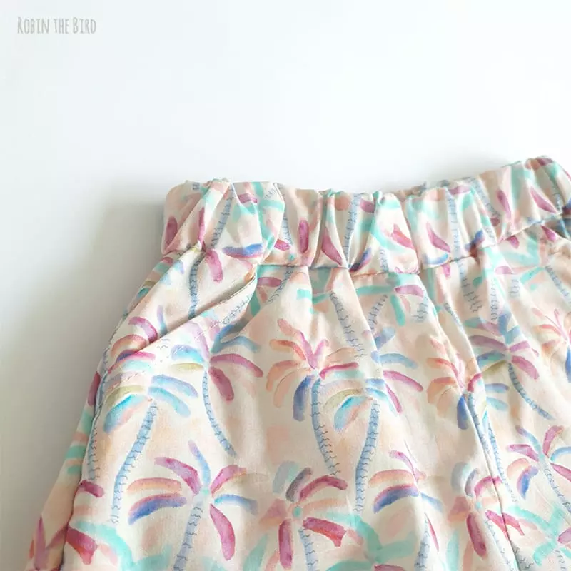 Saerobin - Korean Children Fashion - #kidsshorts - Palm Vacance Shorts - 3