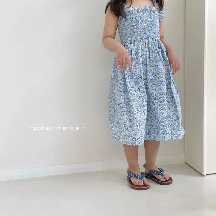 Salad Market - Korean Children Fashion - #Kfashion4kids - Sea One-piece - 7